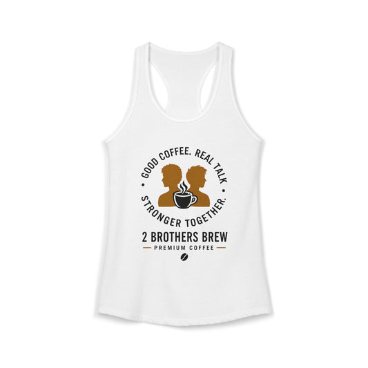 E&E 2 Brothers Brew — Women's Racerback Tank