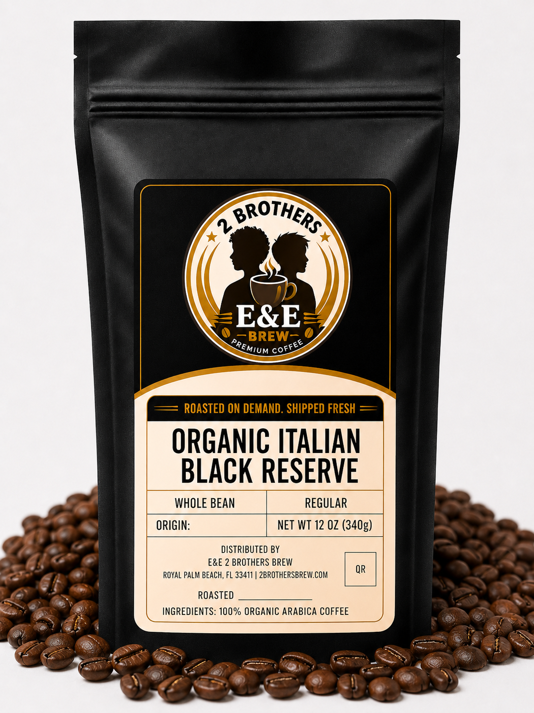 E&E 2 Brothers Brew — Organic Italian Black Reserve