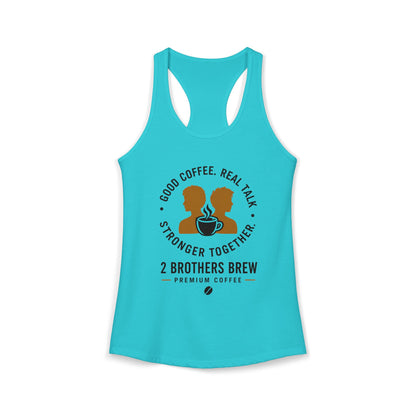 E&E 2 Brothers Brew — Women's Racerback Tank