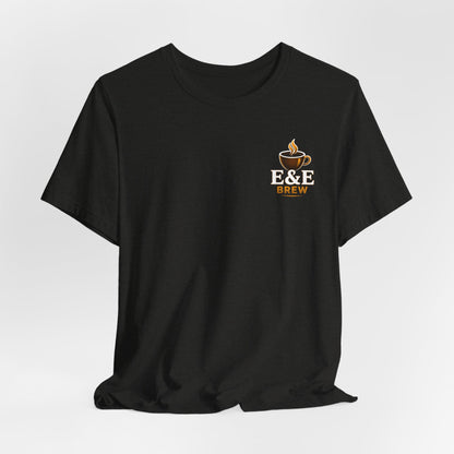 E&E 2 Brothers Brew — Less Talk More Brew Tee