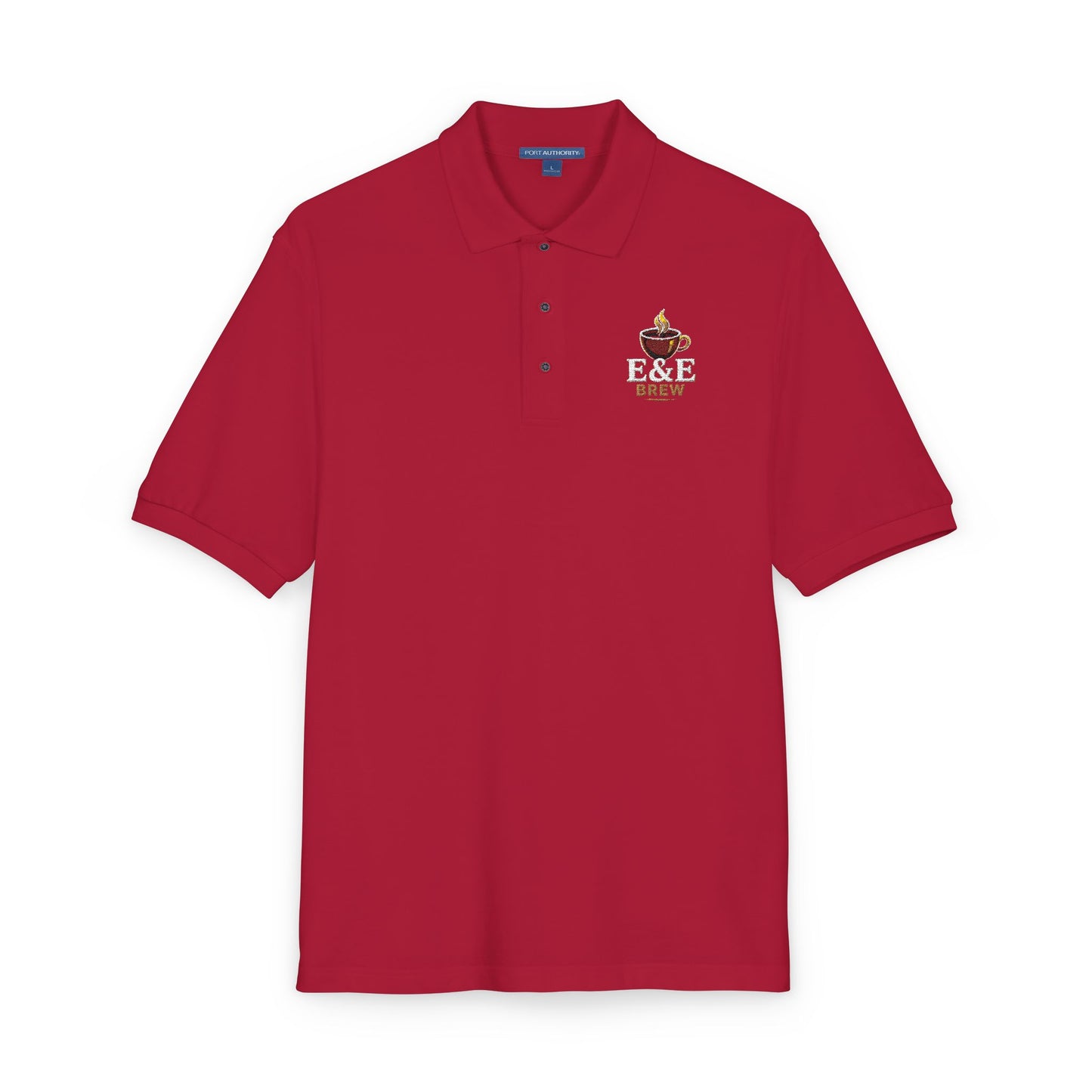 Embroidered Heraldic Crest Polo