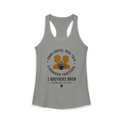 E&E 2 Brothers Brew — Women's Racerback Tank