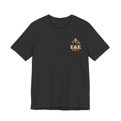 E&E 2 Brothers Brew — Less Talk More Brew Tee
