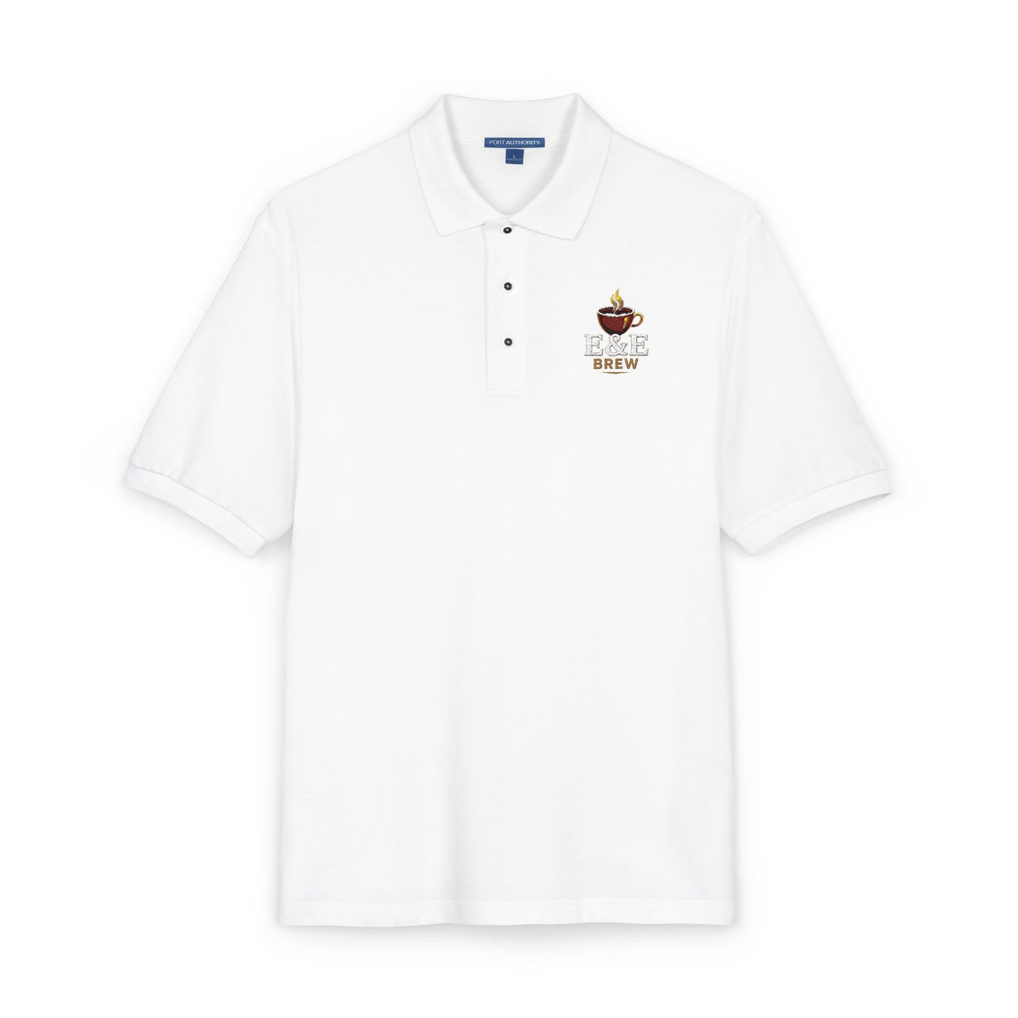 Embroidered Heraldic Crest Polo