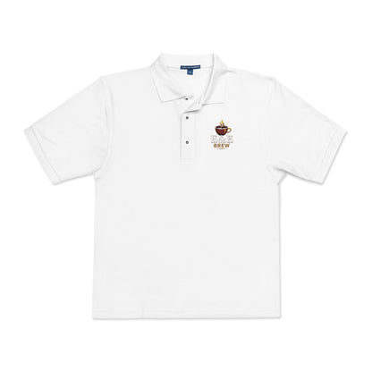 E&E 2 Brothers Brew — Heraldic Crest Polo