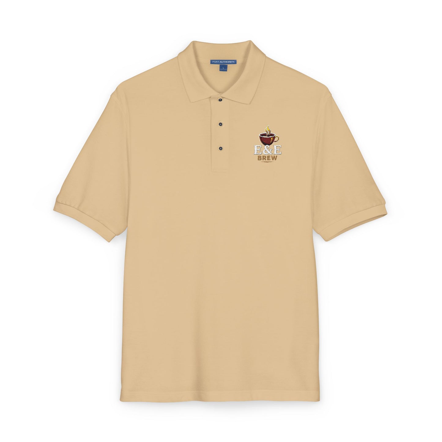 Embroidered Heraldic Crest Polo