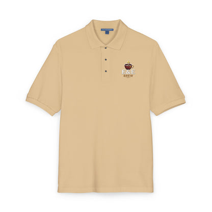 E&E 2 Brothers Brew — Heraldic Crest Polo