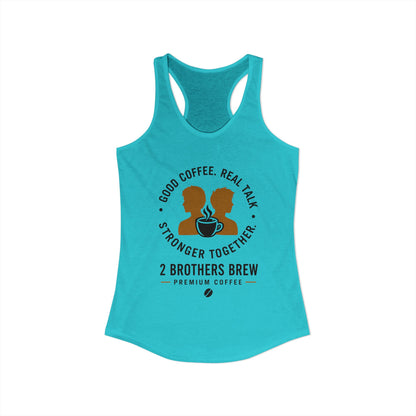 E&E 2 Brothers Brew — Women's Racerback Tank