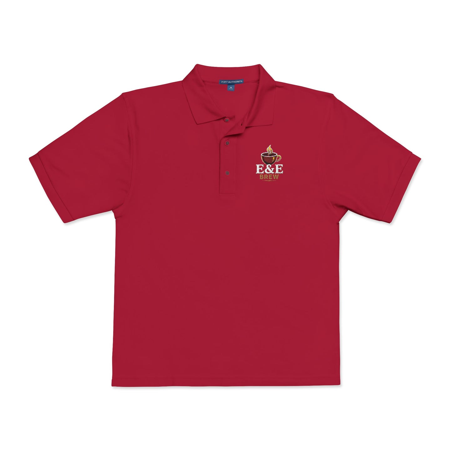 Embroidered Heraldic Crest Polo