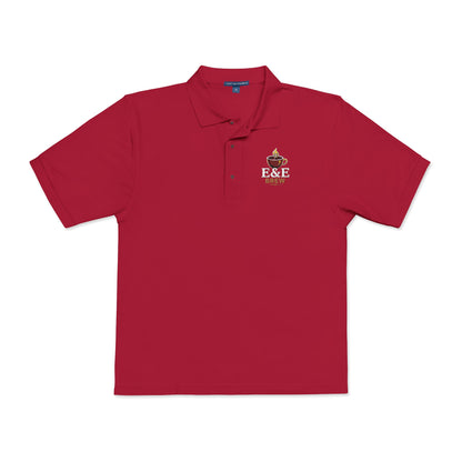 E&E 2 Brothers Brew — Heraldic Crest Polo