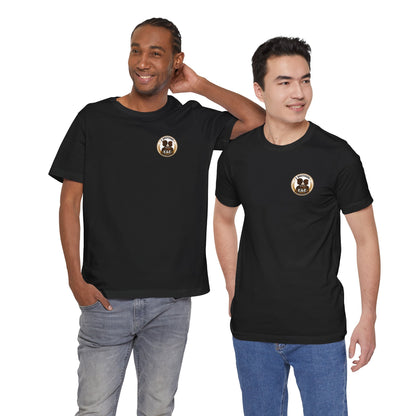 E&E 2 Brothers Brew — Classic Black & White Tee