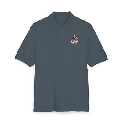 E&E 2 Brothers Brew — Heraldic Crest Polo