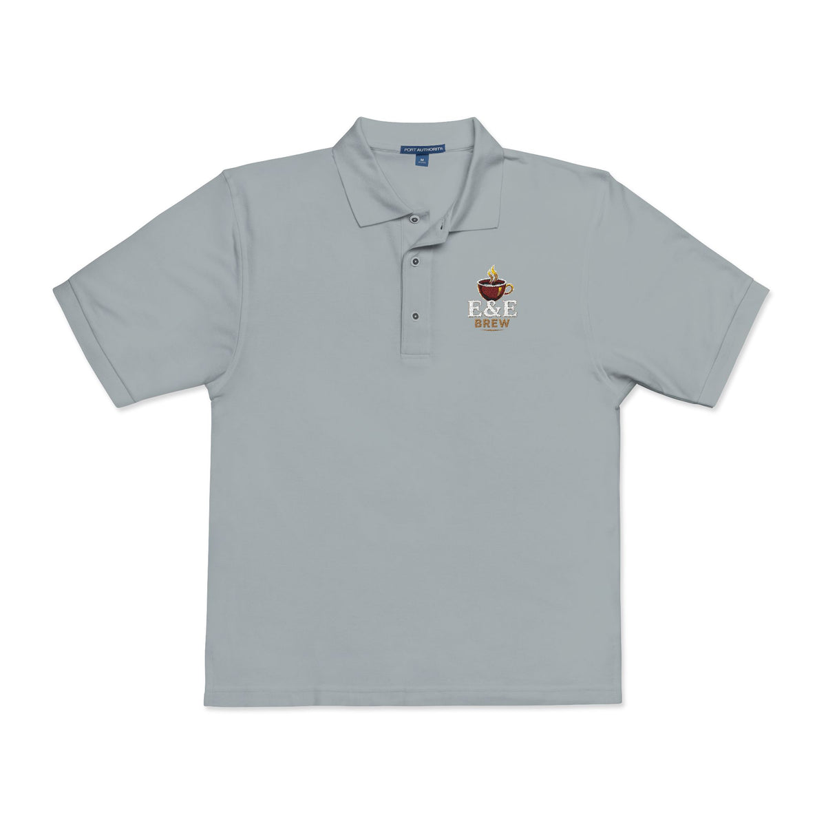 E&E 2 Brothers Brew — Heraldic Crest Polo