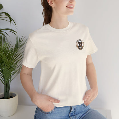 E&E 2 Brothers Brew — Natural & White Tee