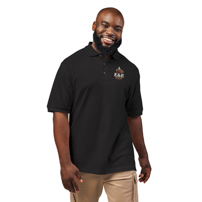 E&E 2 Brothers Brew — Heraldic Crest Polo