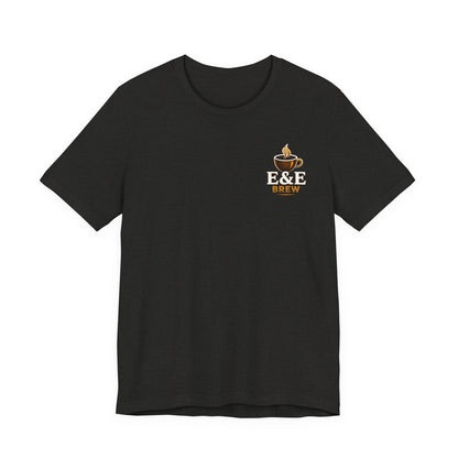 E&E 2 Brothers Brew — Less Talk More Brew Tee