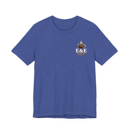 E&E 2 Brothers Brew — Less Talk More Brew Tee