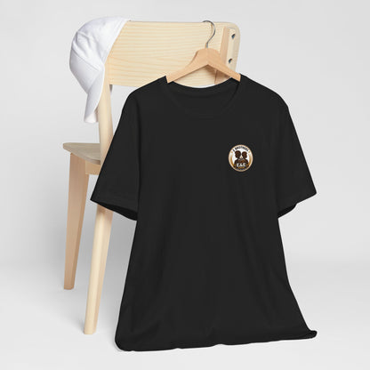 E&E 2 Brothers Brew — Classic Black & White Tee