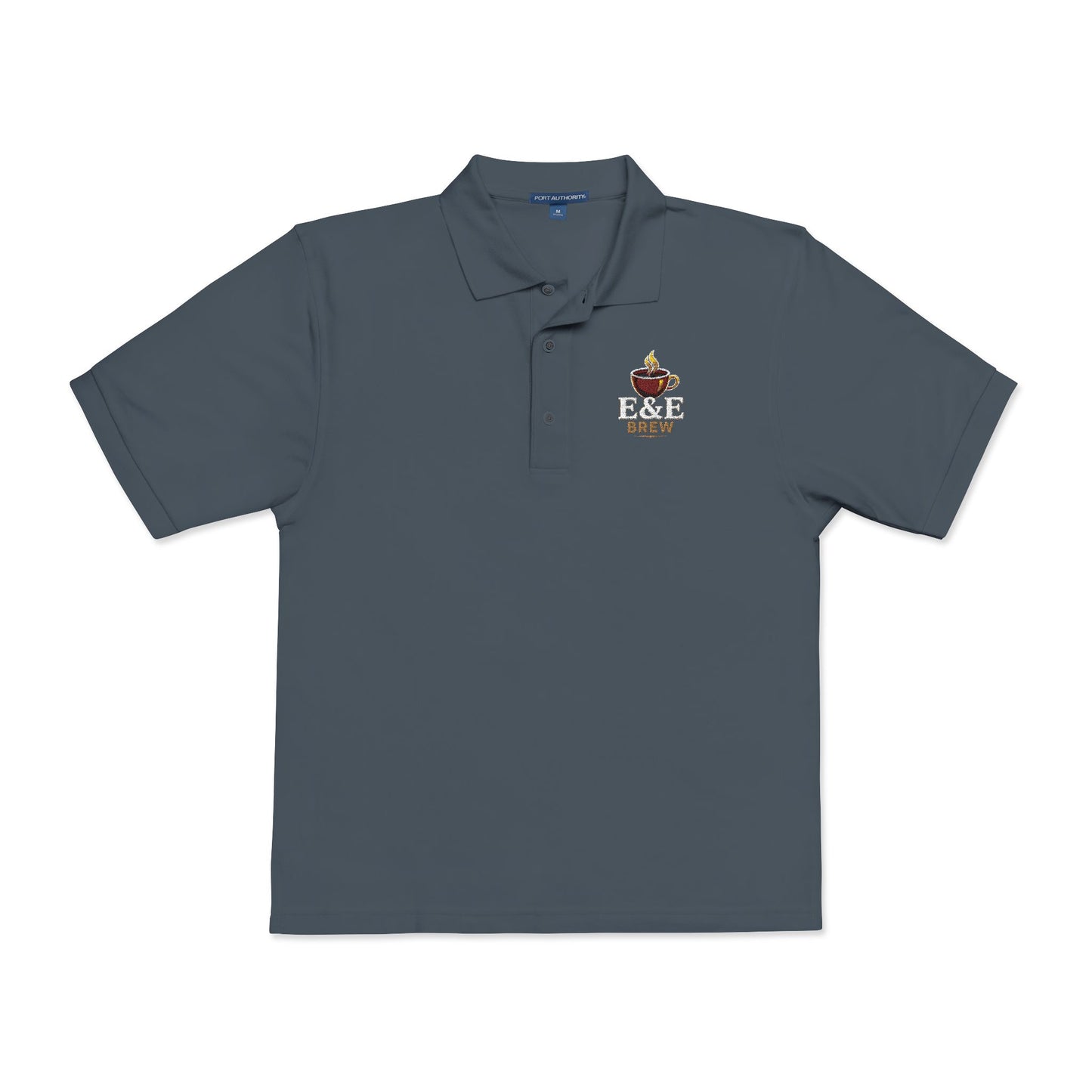 Embroidered Heraldic Crest Polo