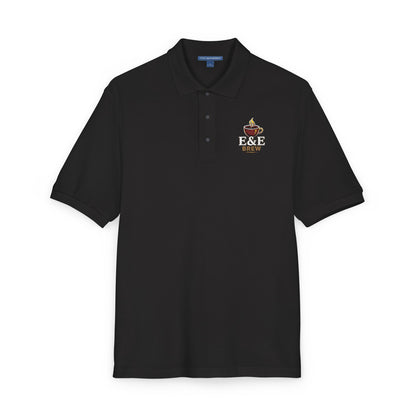 E&E 2 Brothers Brew — Heraldic Crest Polo