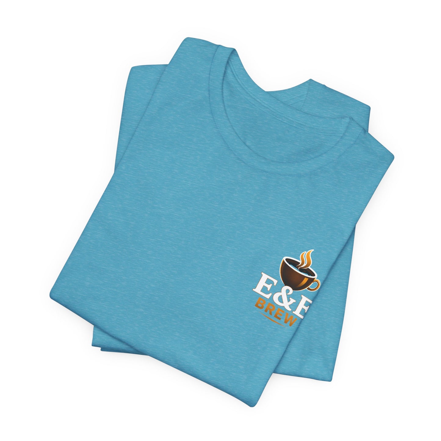 Coffee Tee — "Less Talk, More Brew" 2 Brothers Brew Graphic T-Shirt
