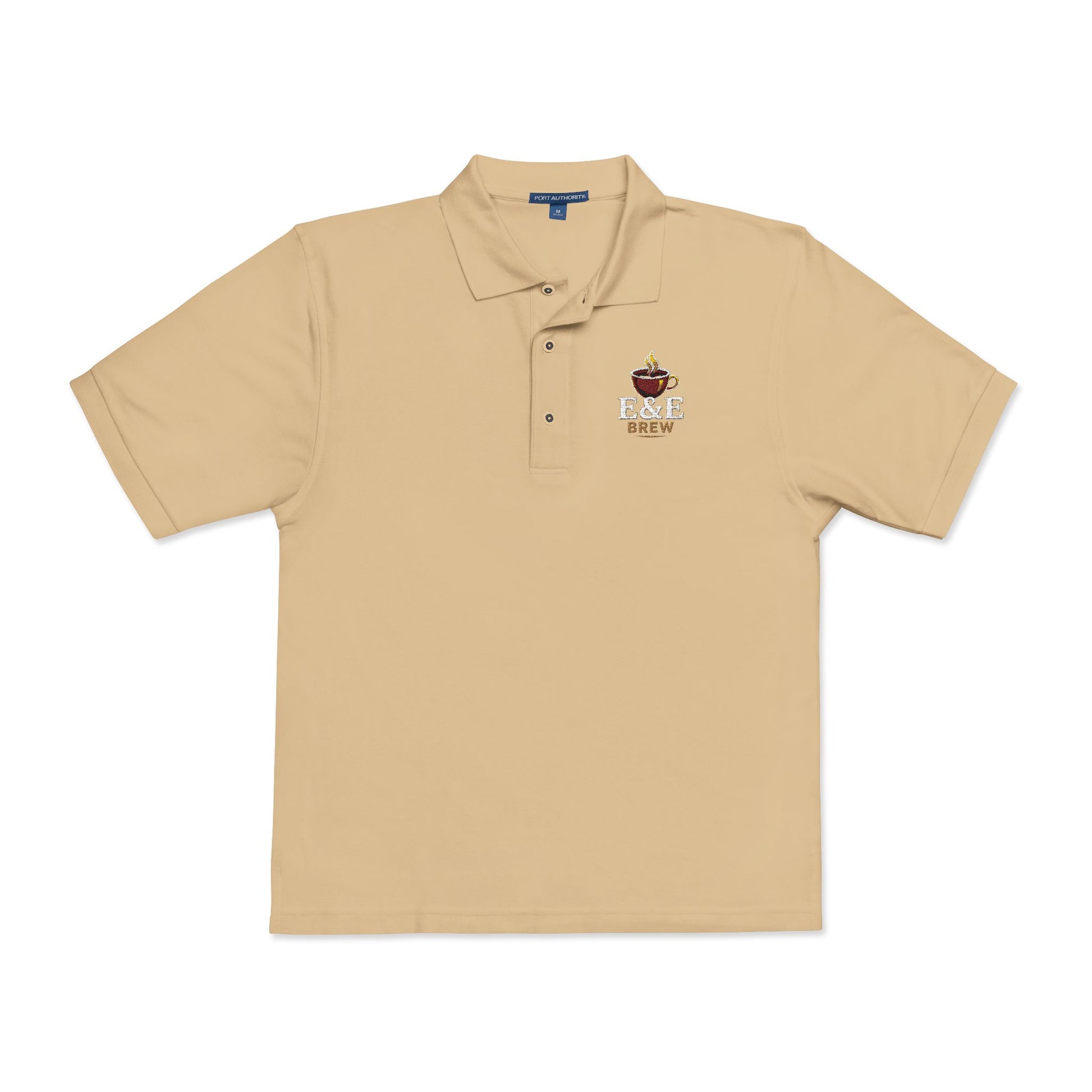E&E 2 Brothers Brew — Heraldic Crest Polo