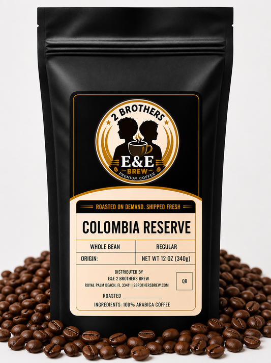E&E 2 Brothers Brew — Colombia Reserve