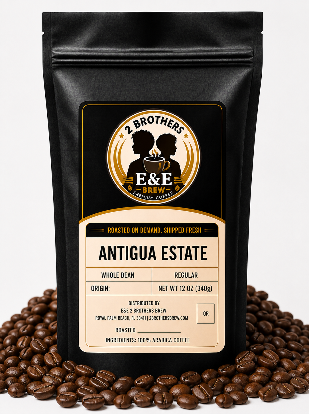Antigua Estate coffee bag - included in the Origin Flight bundle