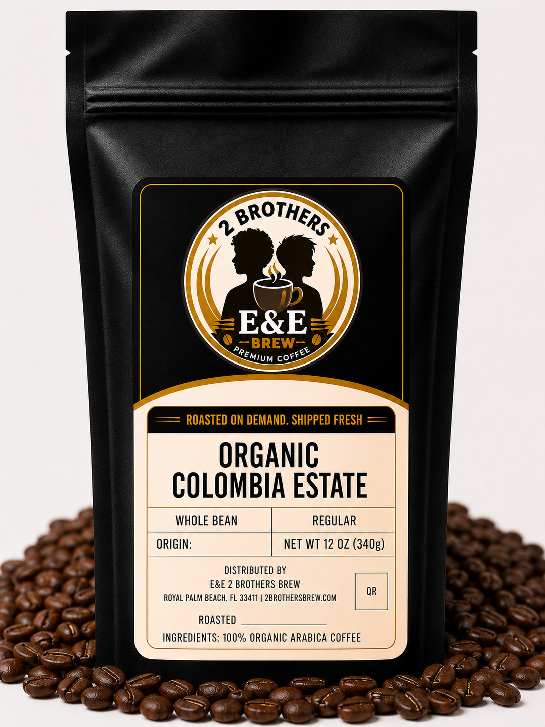E&E 2 Brothers Brew — Organic Colombia Estate