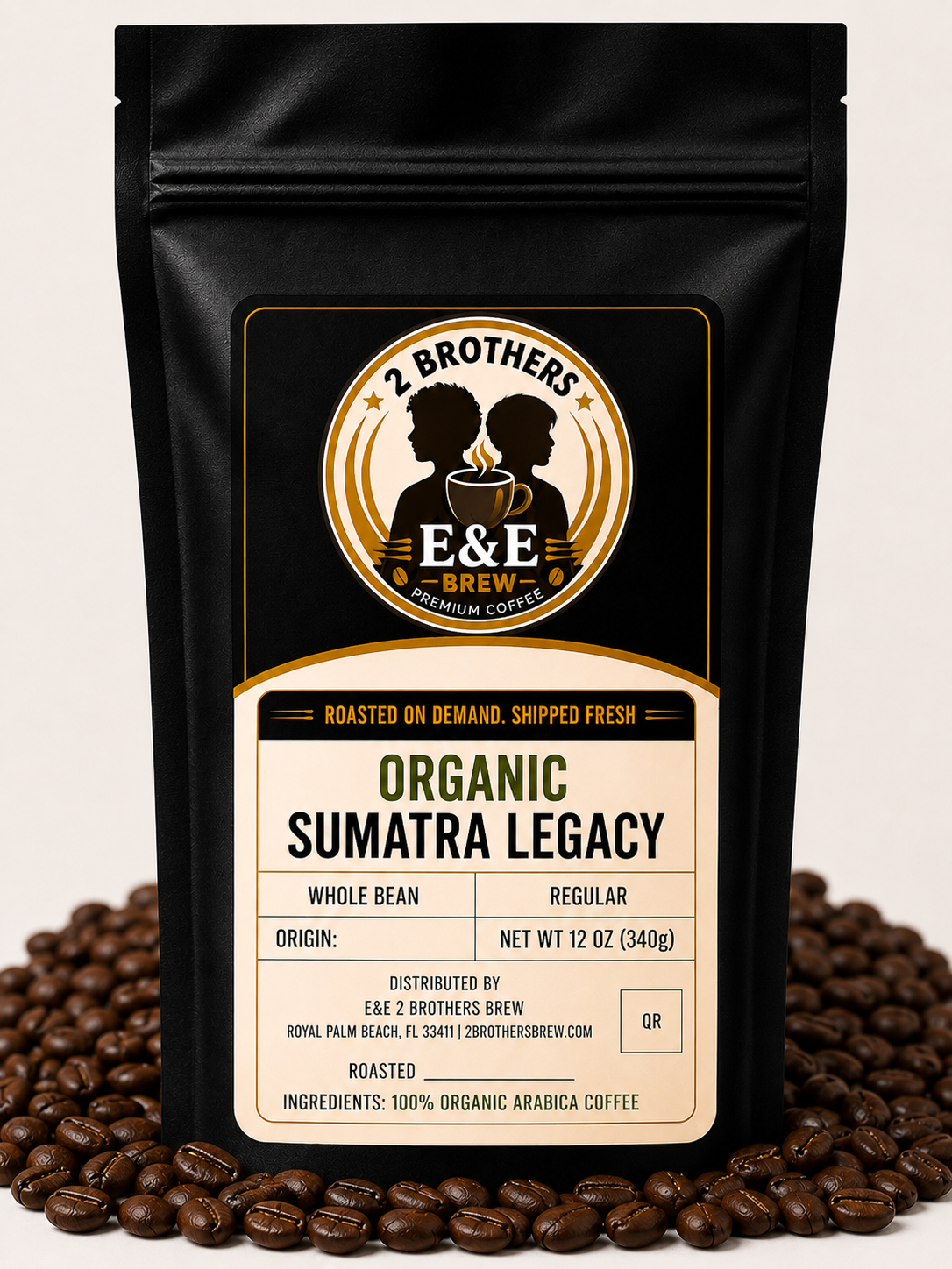 E&E 2 Brothers Brew — Organic Sumatra Legacy