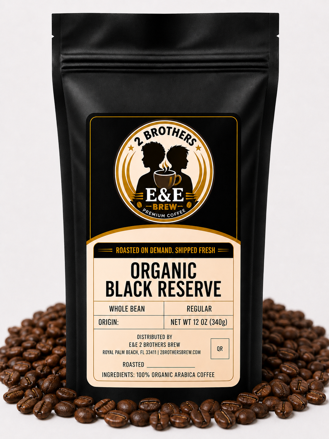 E&E 2 Brothers Brew — Organic Black Reserve