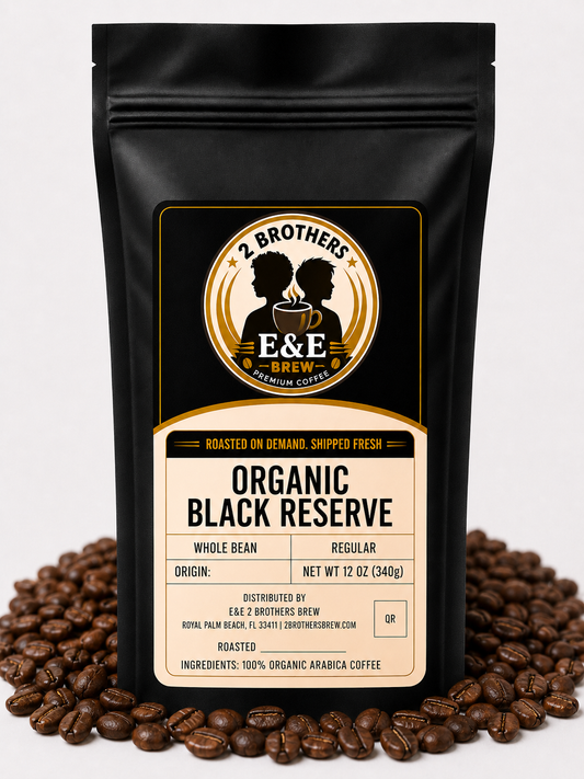 E&E 2 Brothers Brew — Organic Black Reserve