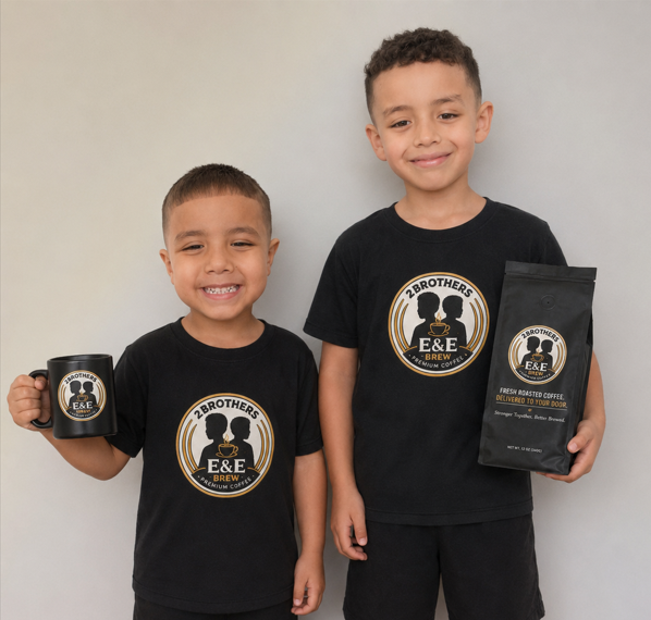Eli and Ezequiel, the two little brothers behind E&E 2 Brothers Brew