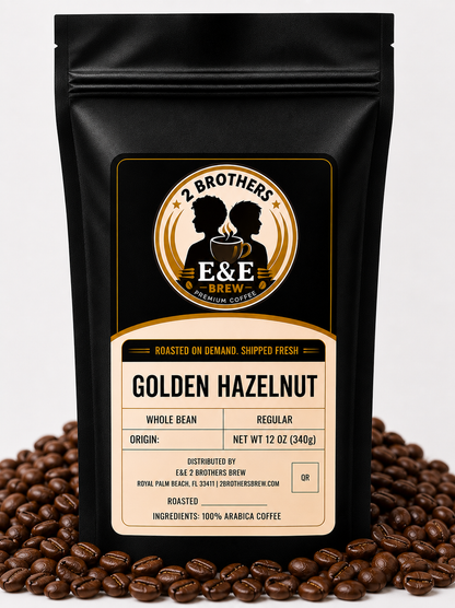 Golden Hazelnut coffee bag - included in the Flavor Flight bundle