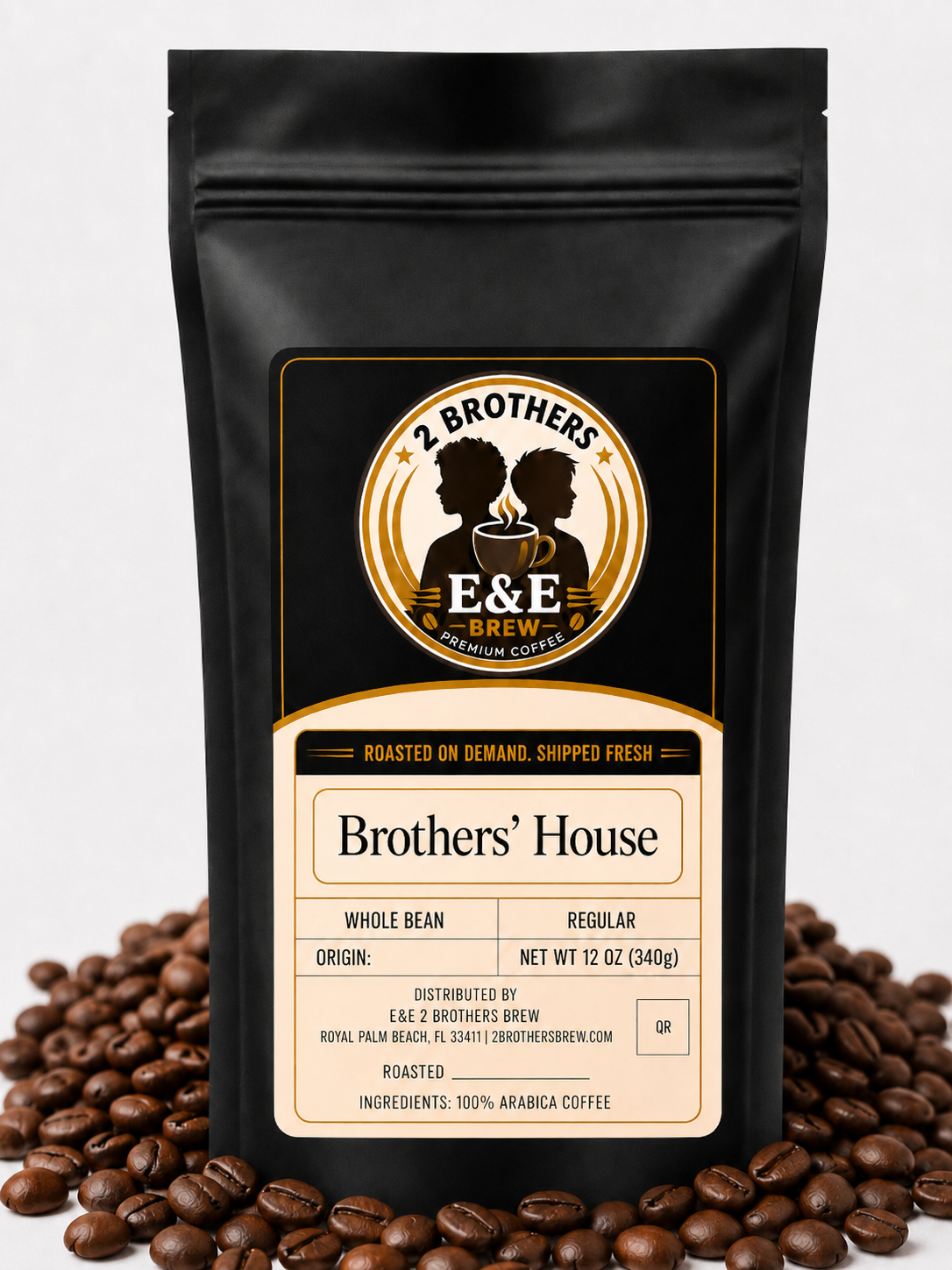 Brothers House coffee bag - included in the Best Sellers Flight bundle